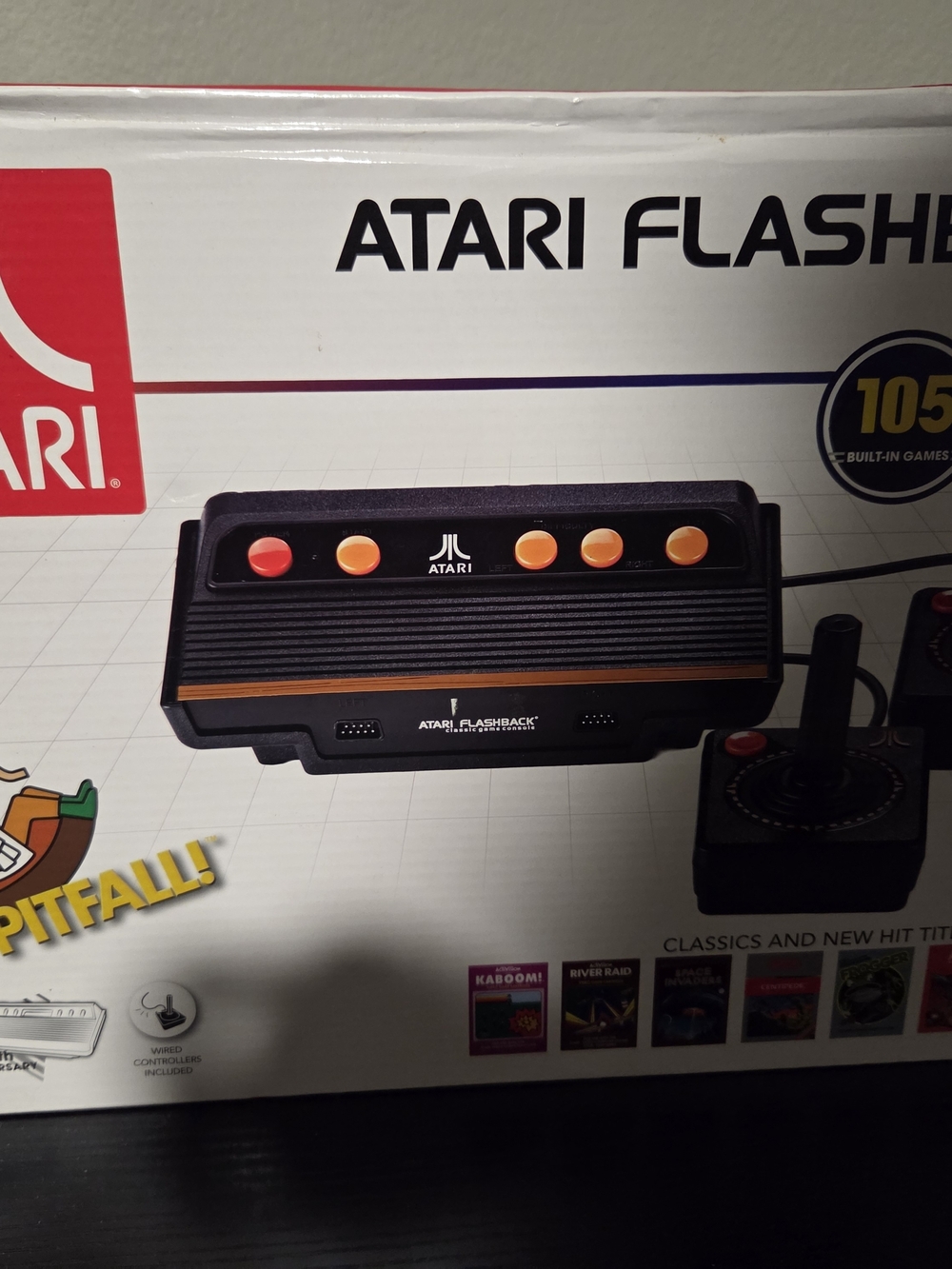 adidas Atari Flashback Console in Black and Orange Buttons